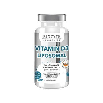 Biocyte Vitamine D3 Liposomal Вітамін D3 у ліпосомальній формі, 30 капсул LONVI03.6125350 фото