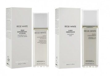Набор Депигментирующий восстанавливающий (флюид + сыворотка) Keenwell Rege White 40мл+40мл K5401001-1 фото