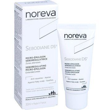 Норева себодіан DS себорегулююча мікроемульсія Noreva Sebodiane DS micro-emulsion s&eacute;bor&eacute;gulatrice 30 мл 3571940001091 фото