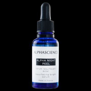 Незмивний пілінг-ресурфейсер Alpha night peel ALPHASCIENCE 30 мл Alpha night peel фото