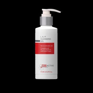 Очищувальний гель для жирної та комбінованої шкіри Medactive L.A.P. CLEANSING GEL oily & combination skin, 200 мл MEDA0006 фото