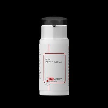 Регенерувальний крем під очі SPF 10 Medactive M.V.P. ICE EYE CREAM regenerating eye cream SPF 10, 30мл MEDA0040 фото